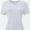 White, variant on Women's Ultra-Soft V-Neck Short Sleeve Trendy Casual T-Shirt