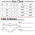 thumbnail image 2 of SnZhen Thongs for Women Women's Panties Lace Seamless Low Waisted Ladies Thongs Physiological Underpants, 2 of 5
