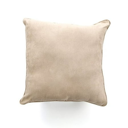 Sure Fit Soft Suede Self Cord Throw Pillow