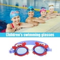 thumbnail image 6 of FunnyBeans Kids Cartoon Swim Goggles, Toddler Swimming Goggles for Boys Girls Children Age 3-12 (Red Crab), 6 of 8