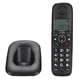 thumbnail image 3 of KX‑160A Teléfono inalámbrico Teléfono inalámbrico con identificador de llamadas Llamada en espera para uso en el hogar y la oficina Enchufe de la UE 100-240 V Enchufe negro de la UE, 3 of 5
