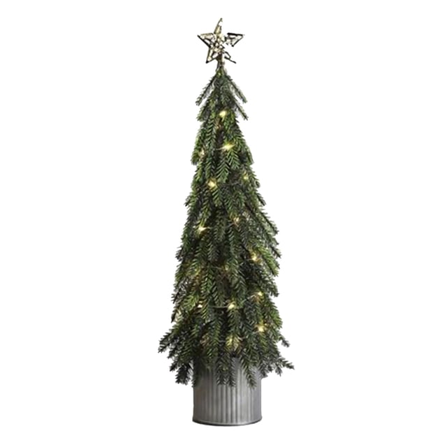 Yhmxh USB Interface LED Christmas Tre-e Desktop Decoration, Desktop Christmas Tre-e Festive Decoration With LED Lights, Artificial Christmas Tre-e Christmas Party Decorations Christmas Gifts