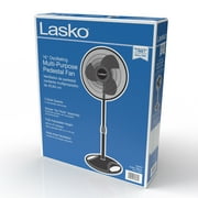 Lasko 16 3-Speed Oscillating, Adjustable Height, Pedestal Fan S16500