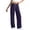 *Purple, variant on VBVC Women's Drawstring Wide Leg Pants, High Waist Pleated Palazzo Trousers For Women, Ladies' Breathable Lounge Pants with Pockets,Army Green,S-2XL