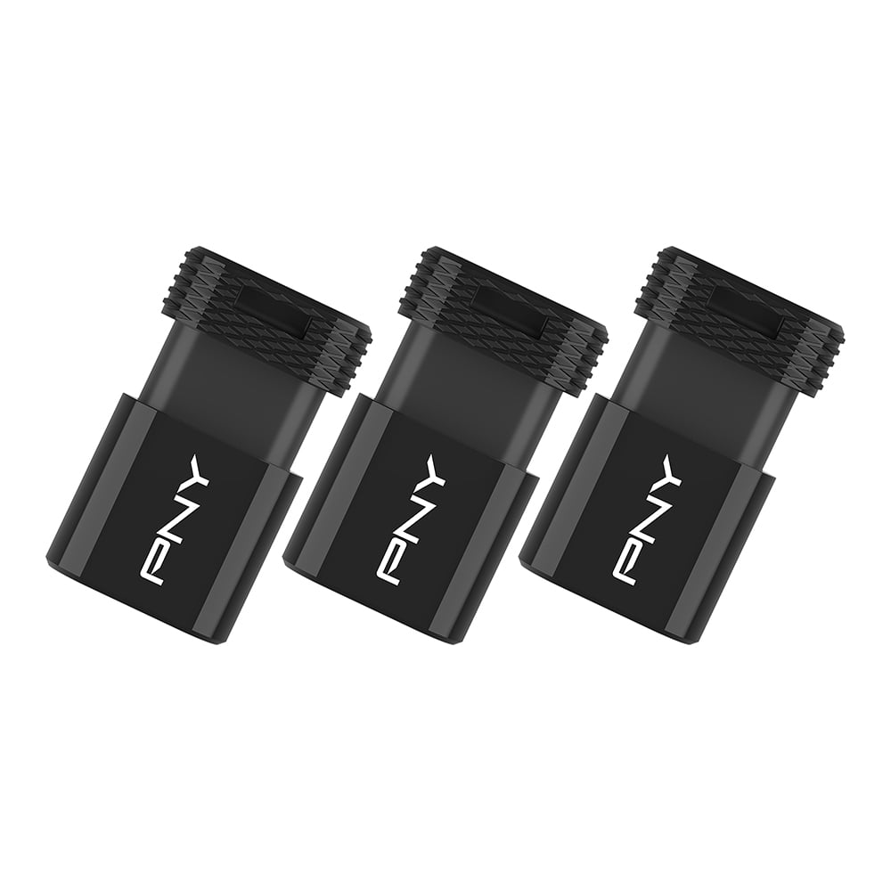 64GB PNY Elite-X Fit Type-C USB 3.2 Flash Drive – Up to 200MB/s Read, Advanced Performance, Convenient Portable Data Storage, Ultra Compact Fit Design, Type-C Connector, 3-Pack