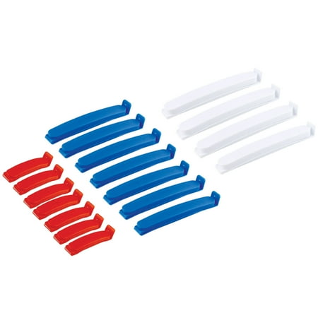Chip Clip Set - U.S. Kitchen Supply Set of 20 Bags Clips, Assorted Sizes 2.75