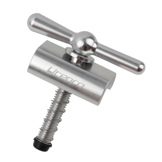 Palancas de Abrazadera de Bisagra CNC para Bicicleta Plegable - De plata Soledad Abrazadera de bisagra de bicicleta plegable
