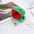 thumbnail image 4 of FAROOT Frog Wallet Cute Coin Holder Key Chain Cute Plush Frog Cartoon Purse, 4 of 8