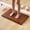 Brown, variant on Bamboo Bath Mat for Shower with Non-Slip Rubber,Bathtub Mat,Floor Mat,Shower Mat for Indoor,Outdoor,Spa, Sauna, Pool (Natural, 20 * 13 * 1.4 inches)