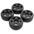 thumbnail image 2 of Neumático Irfora Neumáticos de deriva de Control remoto neumáticos de coche de carreras 4 Uds reemplazos para 1/8 GT ARRMA TRAXXAS LOSI coche de Control remoto Irfora Neumático, 2 of 6
