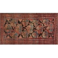 thumbnail image 1 of Ahgly Company Indoor Rectangle Traditional Sienna Brown Persian Area Rugs, 4' x 6', 1 of 6