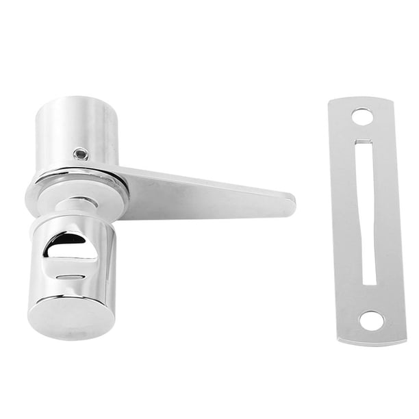 Perno de puerta de vidrio,Cerradura de puerta de vidrio para baño Cerradura de puerta de vidrio para oficina Pestillo de puerta Aspecto llamativo