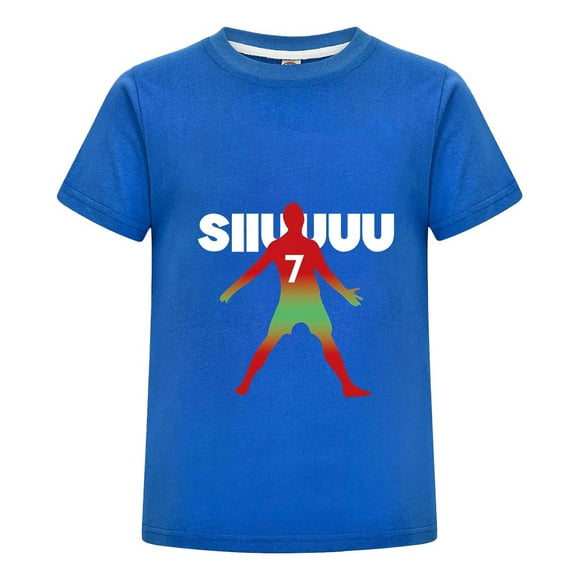 Playera CR7 con Diseño para Niño | Camiseta Casual y Deportiva