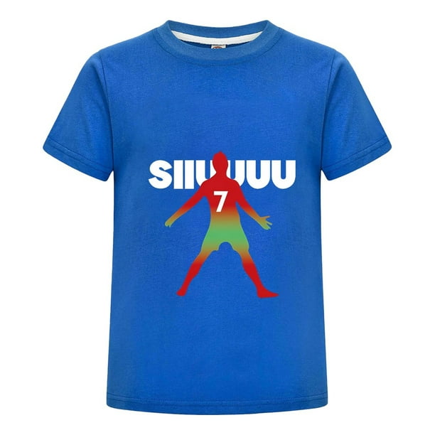 Playera CR7 con Diseño para Niño | Camiseta Casual y Deportiva