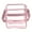 Pink, variant on Faraee Clear Crossbody Bag with Adjustable Shoulder Strap Stadium Approved Messenger Purse Handbag Pink