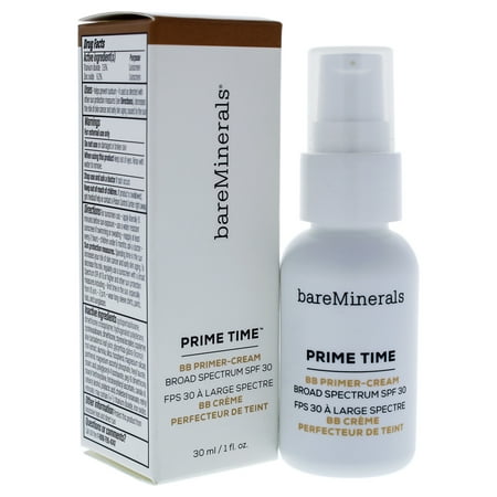 Prime Time BB Primer-Cream SPF 30 - Tan by bareMinerals for Women - 1 oz (Best Face Primer With Spf)