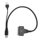 thumbnail image 4 of USB 3.0 to SATA Adapter Cable 5Gbps Transfer LED Indicator Auto Sleep SATA III Hard Drive, 4 of 5