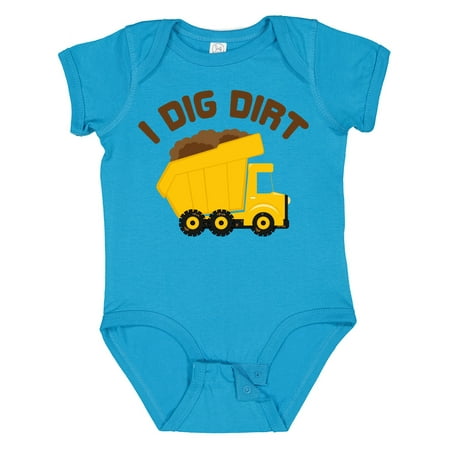 

Inktastic I Dig Dirt Gift Baby Boy or Baby Girl Bodysuit