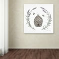 thumbnail image 3 of Trademark Fine Art 'Happy to Bee Home II' Canvas Art by Sara Zieve Miller, 3 of 3