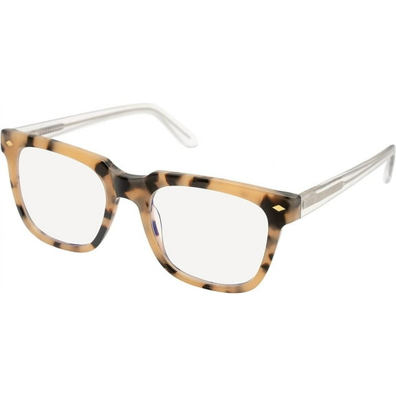 MicroVision Optical Arial Blue Light Readers, Shiny Milky Tortoise 2.50