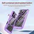 thumbnail image 6 of for iPhone 11 Case Magnetic Phone Case Mag-Safe Charging Support, TPU Bumper Hard PC Backplane Light Fit Shockproof Protective Case Cover for iPhone 11 Men Women Girls, Violet, 6 of 9