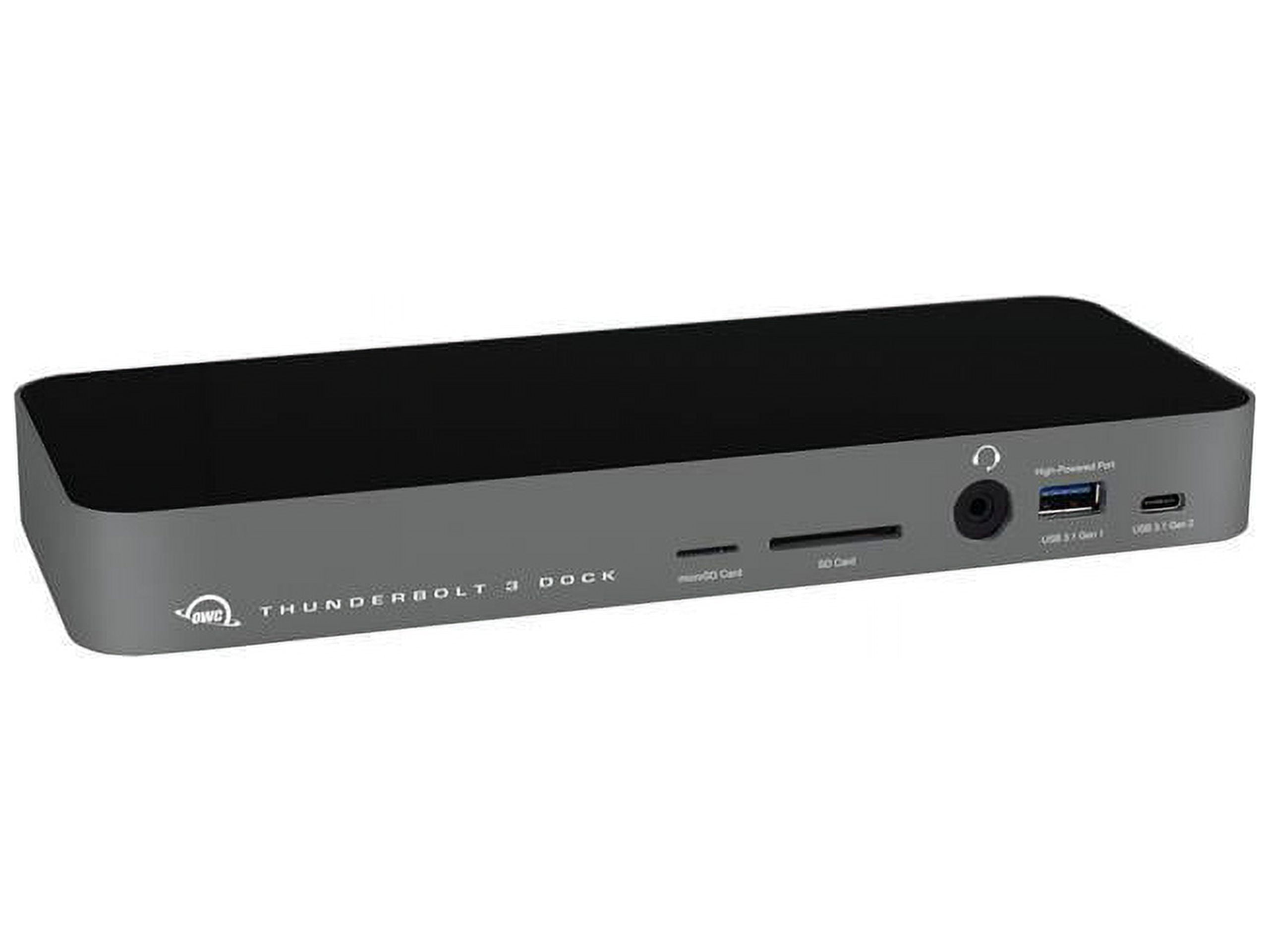 OWC OWC Thunderbolt Hub Docking Station, Grey/Black, Thunderbolt 4