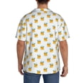 thumbnail image 3 of Kdxio Men's Hawaiian Shirt for Men Short Sleeve Shirt Cute Duck Diver Summer Casual Holiday Beach Button Down T-Shirts, 3 of 5