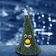 thumbnail image 5 of Juguete de sombrero de Santa Claus de 6 pulgadas | Campanas y luces oscilantes | Decoración festiva de árbol de Navidad | Adorno navideño colorido | Decoración de mesa compacta, 5 of 6