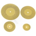 thumbnail image 3 of For Coated Diamond Cutting Disc 20/30/40/50Mm Small Cutting Wheels With 3Mm Drill Bit Shank For Dremel Rotary Tool Accessory Smile Home, 3 of 9