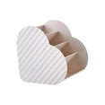 thumbnail image 4 of Soporte para brochas de maquillaje, organizador cosmético, brochas cosméticas, almacenamiento para bolígrafos, para tocador Blanco jinwen porta brochas de maquillaje, 4 of 8
