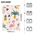 thumbnail image 2 of FORMRS 1-Subject Spiral Notebook 8" x 5" College Ruled 60 Refillable Sheet A5 Hard Cover, Flamingo Pattern, 2 of 7