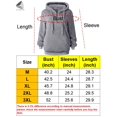 thumbnail image 2 of PULLIMORE Womens Fuzzy Fleece Hoodie Sweatshirt Oversized Zip Up Hoodies Sherpa Hooded Pullover with Pockets (2XL, Gray), 2 of 7