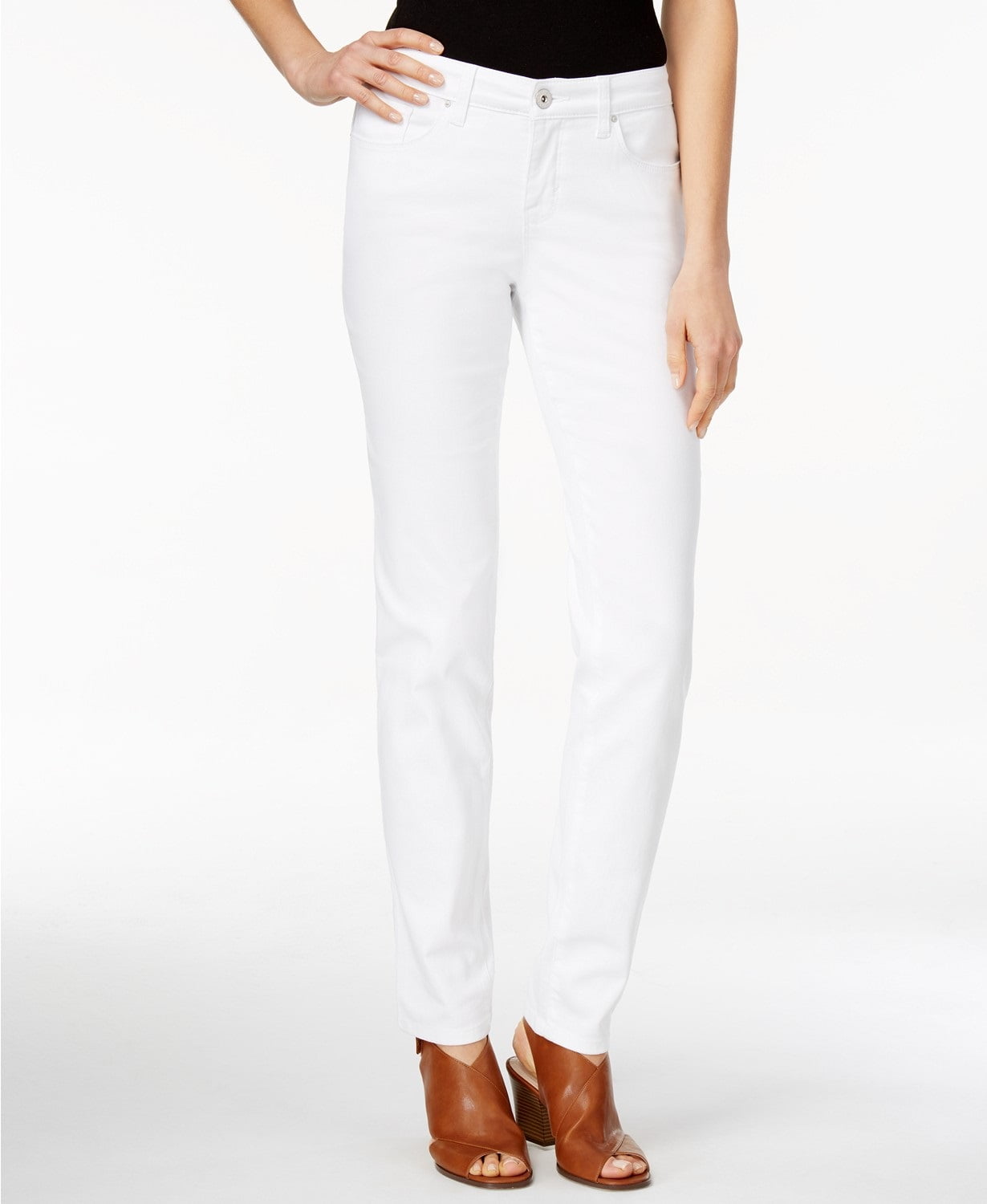 style & co white jeans