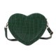 thumbnail image 1 of Bolso de hombro retro con patrón de cocodrilo para mujer Bolso de color puro (Verde) Tmvgtek Oficina Multiescena Multifunción, 1 of 9