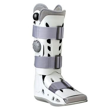 aircast airselect elite walker brace / walking boot, large