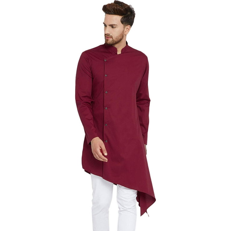 Men Kurta Pajama Set Bollywood Designer Cotton Kurta Pyjama Set XS