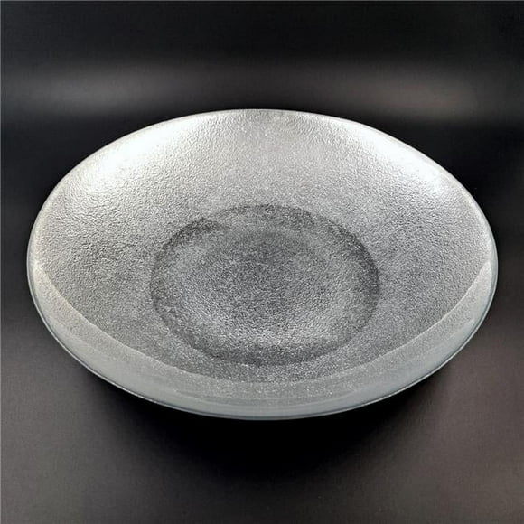 16 in. Aura Centerpiece Bowl, Silver