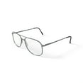 thumbnail image 3 of Stetson Men's XL8 Square Prescription Eyeglasses with Case, Gunmetal, 3 of 7