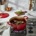 thumbnail image 3 of 6Qt Epicurious Enamel Cast Iron Dutch Oven, 3 of 6