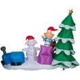 thumbnail image 3 of Rudolph the Red Nosed Reindeer Christmas Airblown Inflatable Misfit Toys Scene , 7 ft Tall, 3 of 3