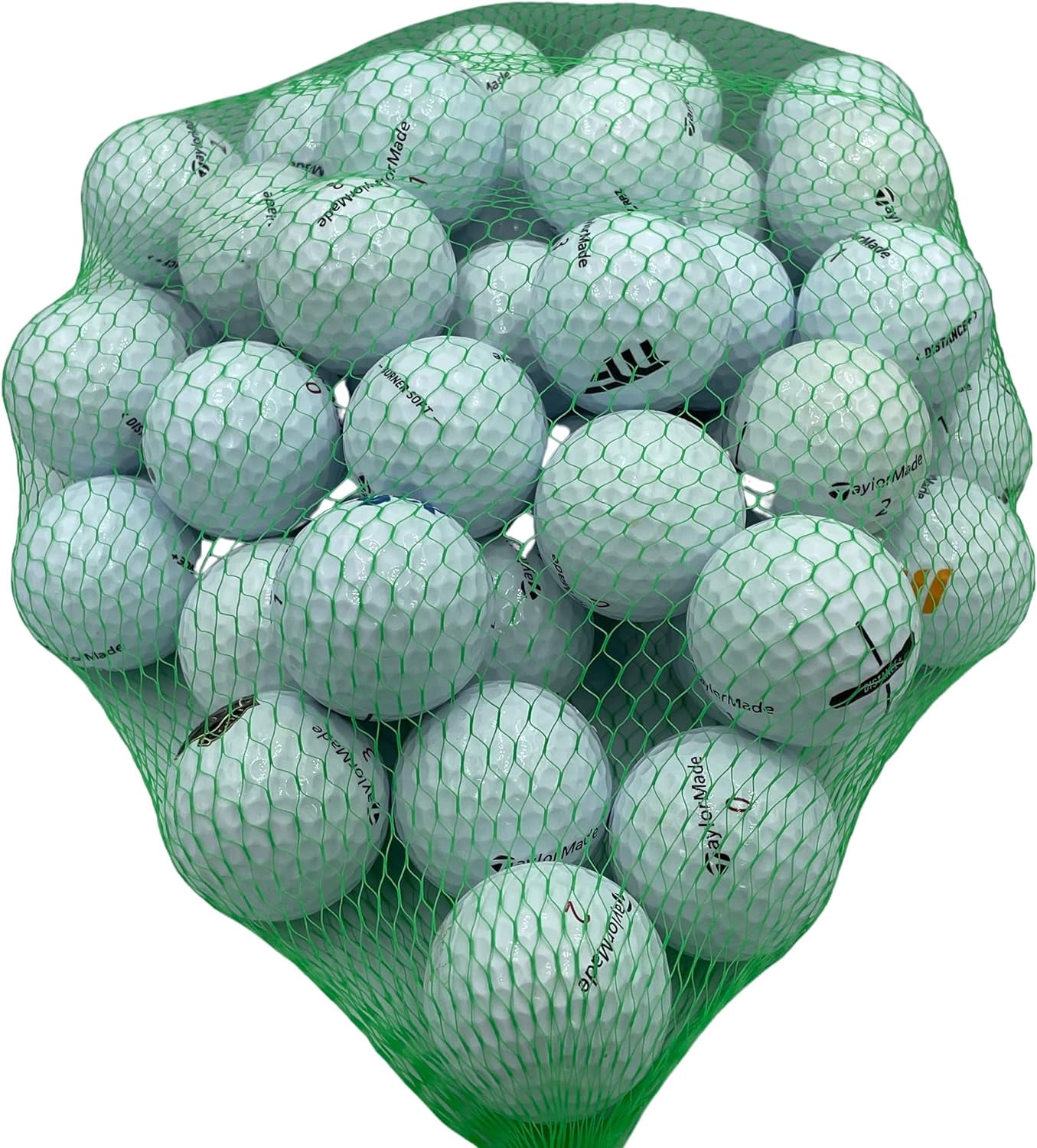 Golf Ball Planet - 50 Pack Recycled Golf Balls for Taylormade (4A/Near Mint)