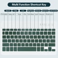 thumbnail image 6 of Detachable Wireless Keyboard Folio with Pencil Holder for 10.2" iPad 7th/8th/9th Gen, 10.5" iPad Air 3 / iPad Pro 10.5,Midnight Green, 6 of 6