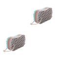thumbnail image 1 of Billuyoard Esponja de baño Exfoliante Cepillo de baño Limpiador de masaje Removedor Hidratante de niños Depuradores de baño Tipo 3 Tipo 3 2piezas, 1 of 6