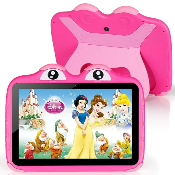 Kids Tablet 10.1 Inches Tablet for Kids, Android 11 64GB Kids Tablets with Case, Google Play, YouTube, Dual Camera, WiFi, Bluetooth, Apps Pre-Installed, Ed