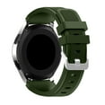 thumbnail image 6 of Replacement Silicone Sport Band Wrist Strap For Samsung Galaxy Watch S3, Army Green/46mm, 6 of 6