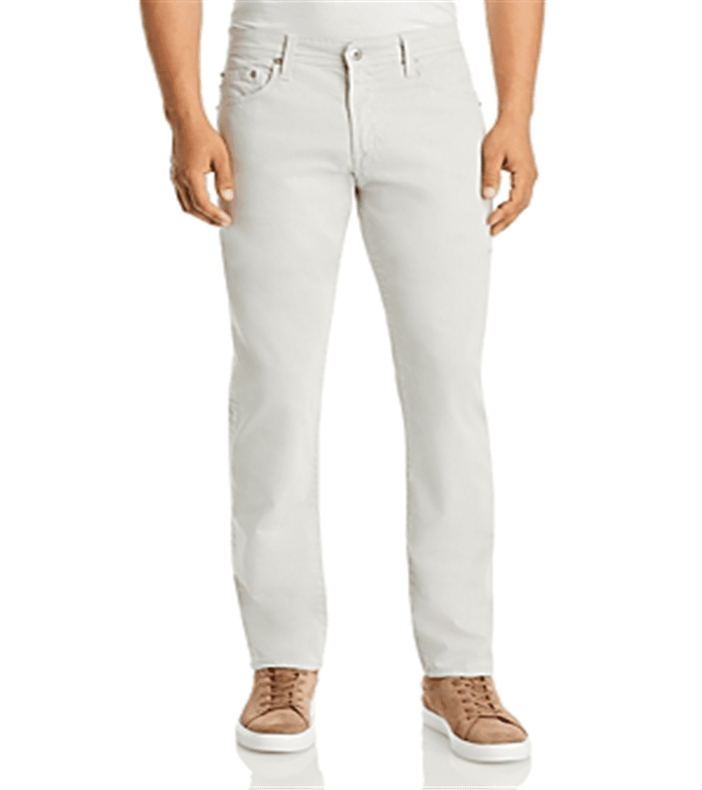 Ag Men's Tellis Slim Fit Twill Pants Gray Size 30X34