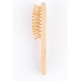 thumbnail image 4 of Cepillo de madera y peine de dientes anchos para desenredar y masajear el cuero cabelludo (tamaño mediano), 4 of 5