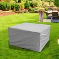 thumbnail image 5 of 210D Oxford Cloth Outdoor Silver Furniture Table And Chair Waterproof Cover, 5 of 8