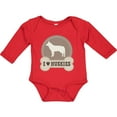 thumbnail image 3 of Inktastic Husky Dog I Love Huskies Boys or Girls Long Sleeve Baby Bodysuit, 3 of 5