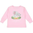 thumbnail image 3 of Inktastic I Am Fearfully and Wonderfully Made Elephants and Flowers Boys or Girls Long Sleeve Toddler T-Shirt, 3 of 5